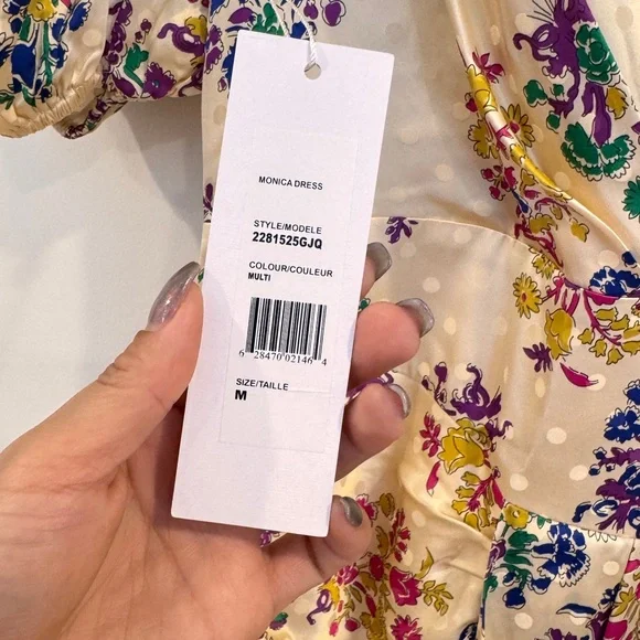 RONNY KOBO Monica Floral-Print Ruched Dress . - Picture 4 of 8